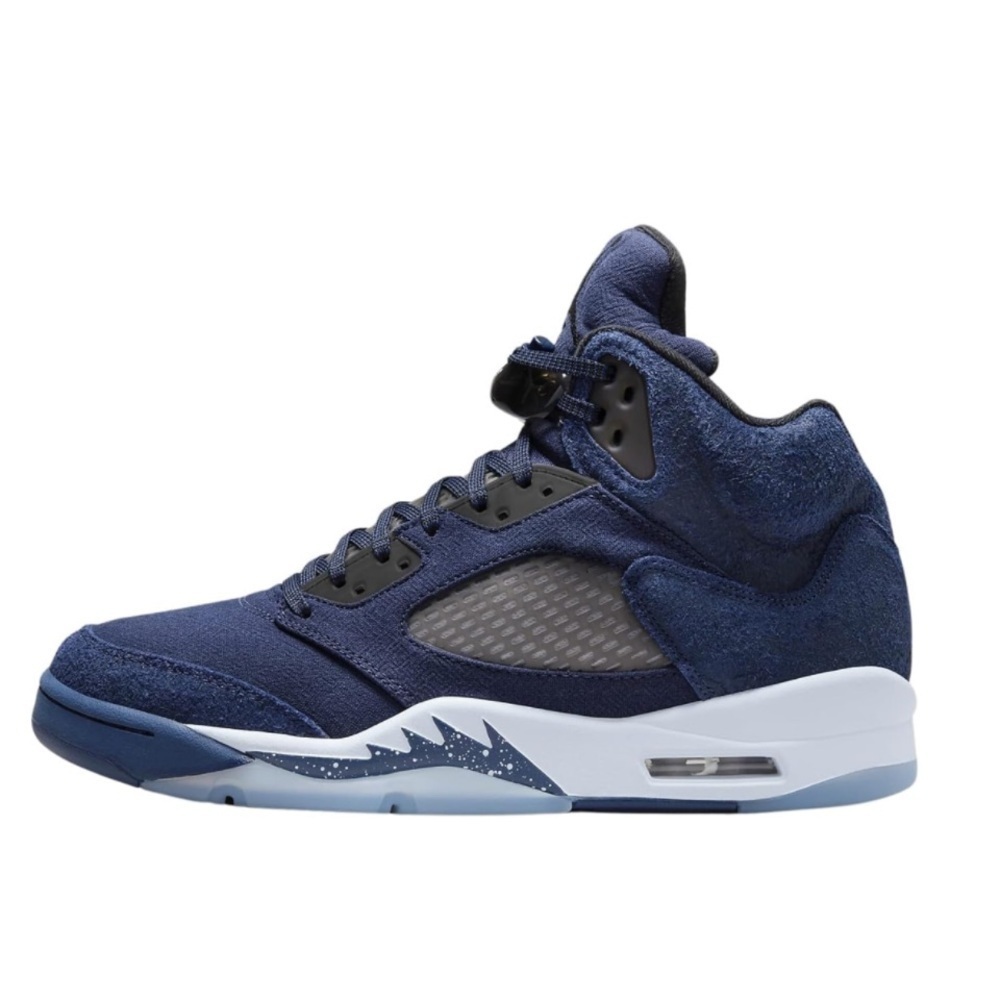 AIR JORDAN 5 RETRO SNEAKER MIDNIGHT NAVY - 7
